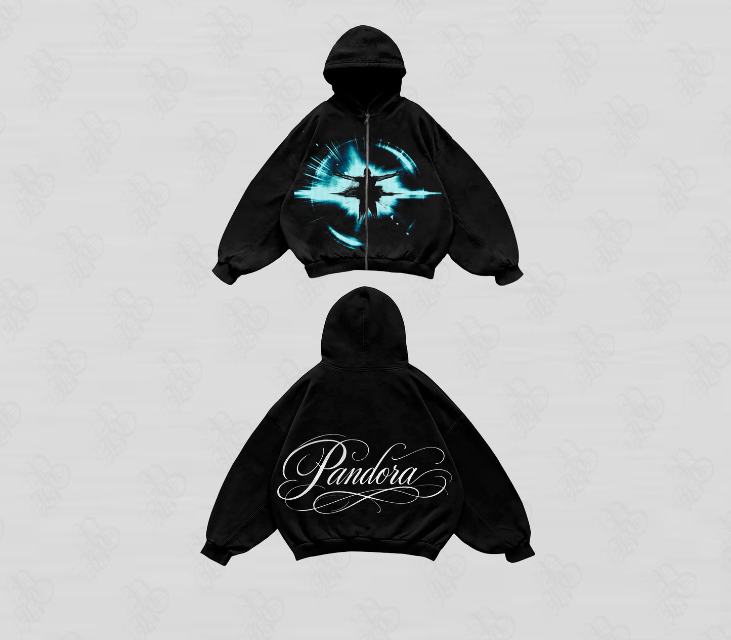 Hoodie Zip Void Signal