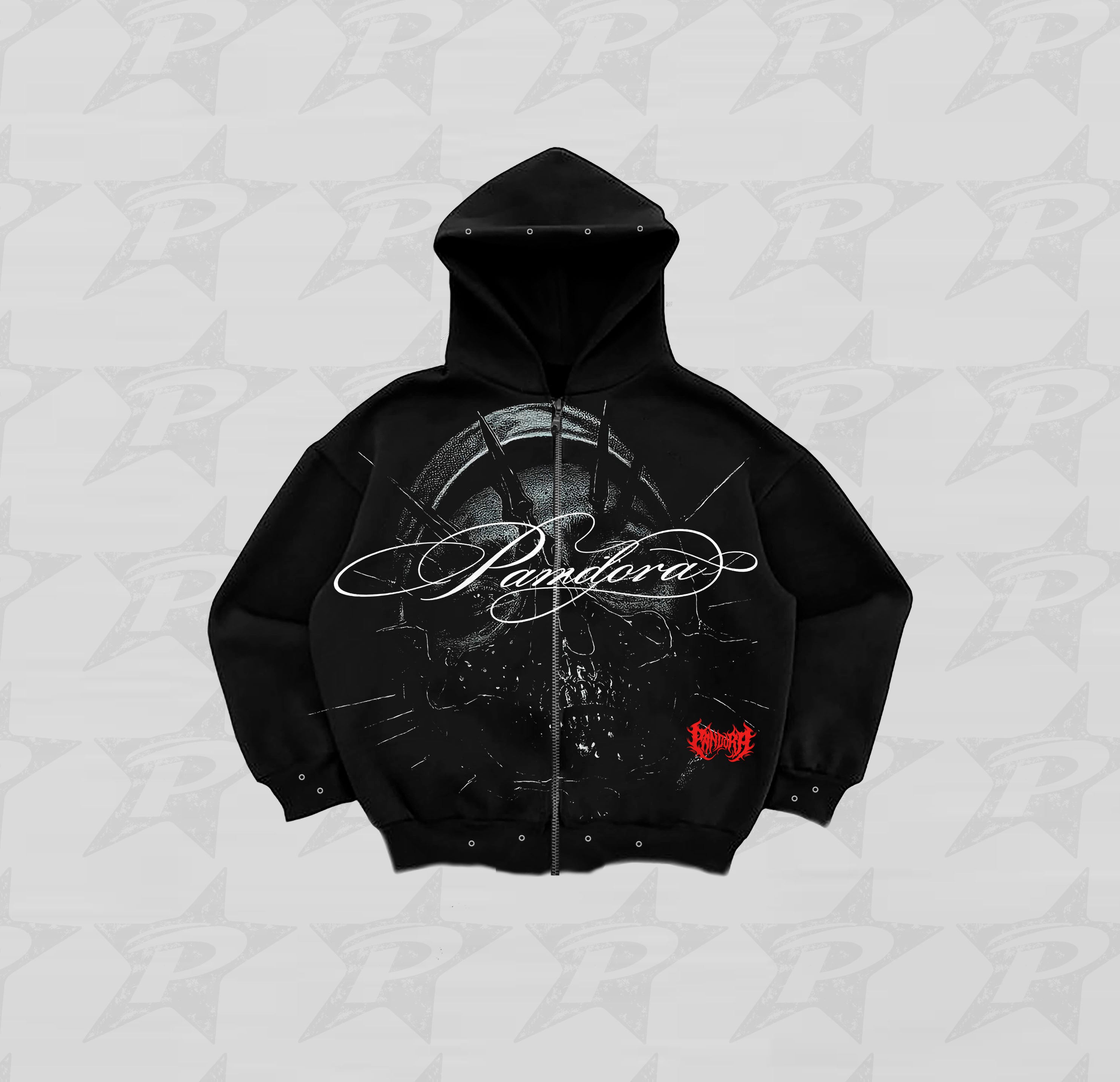Faded Relic Script Zip-Up