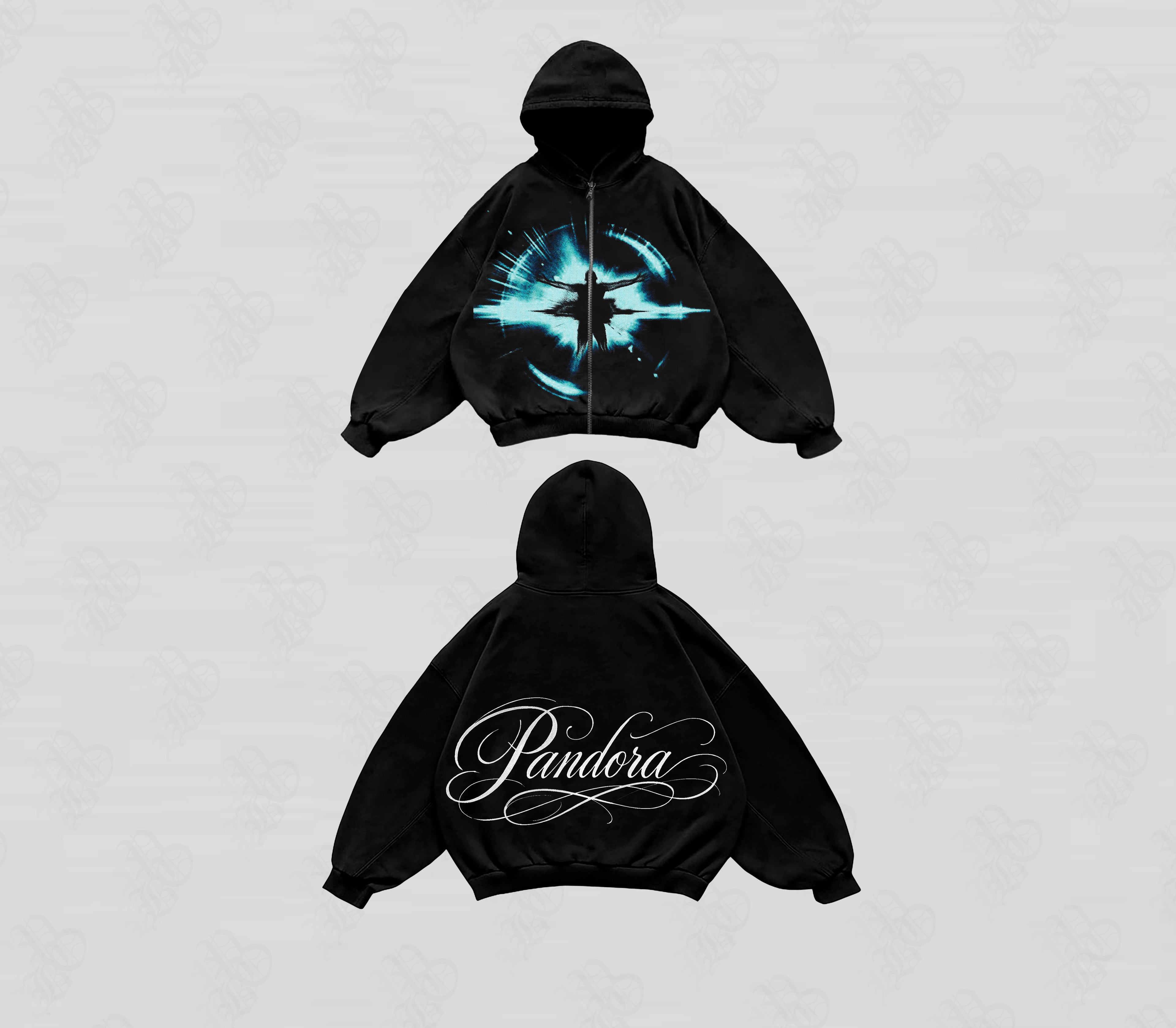 Hoodie Zip Void Signal