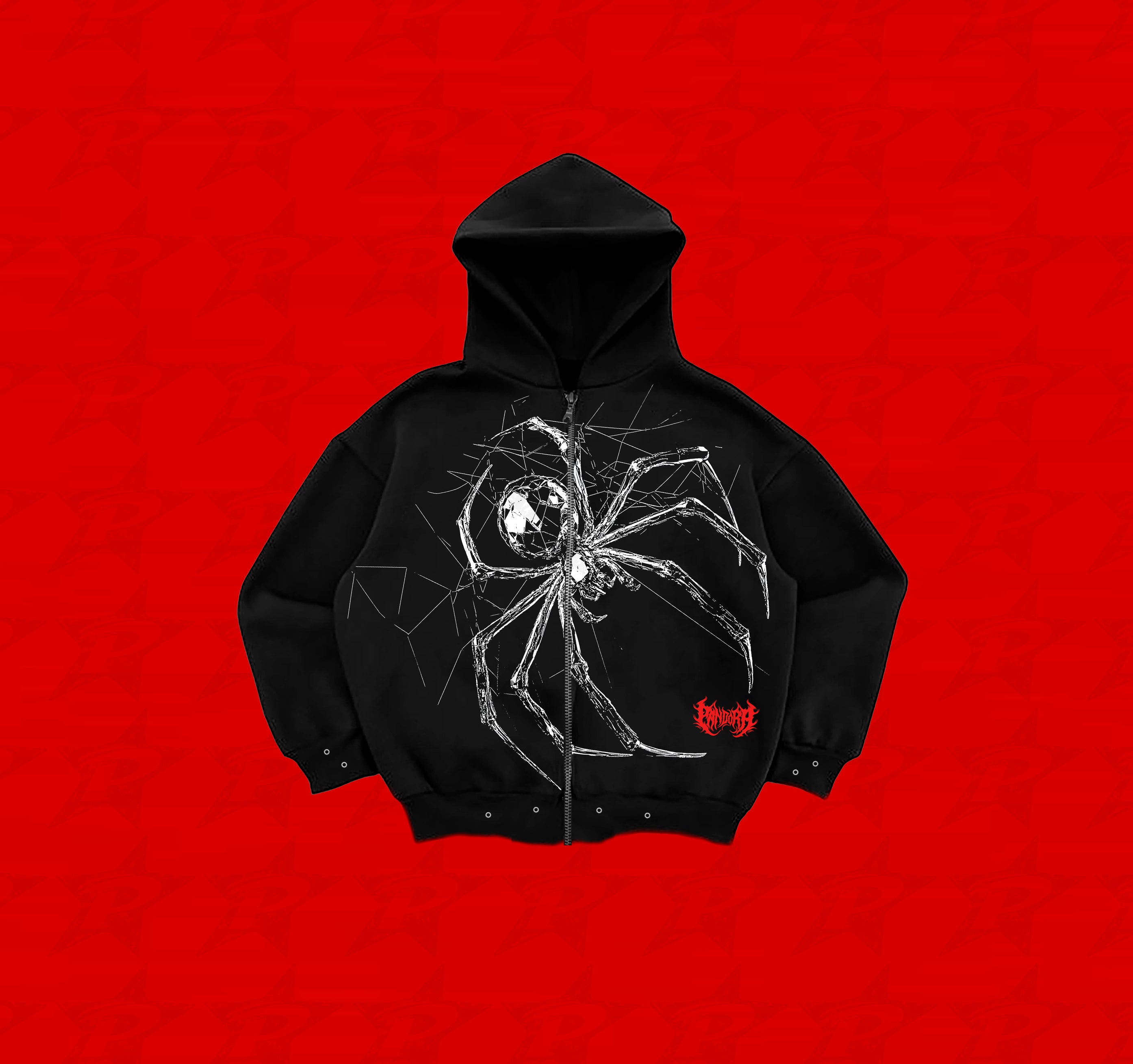 Fractured Architect Zip Hoodie